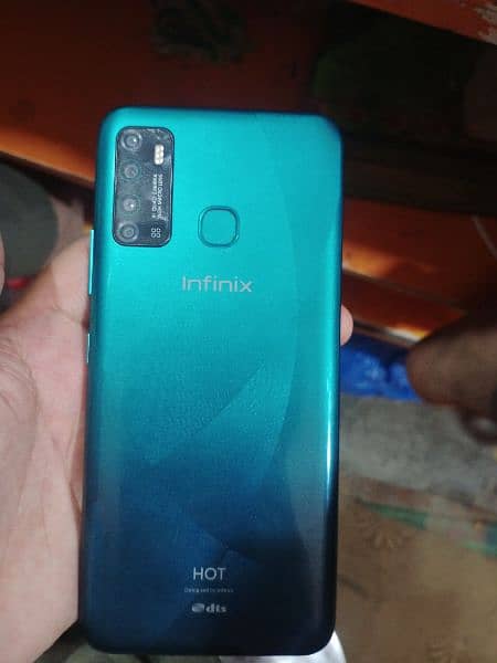 infinix Hot 9 (4Gb/64Gb) Ram with box condition 10/9.5 no open repair 4