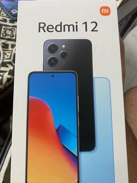 REDMI 12 10/10 128GB WITH BOX AND ORIGINAL CHARGER 6