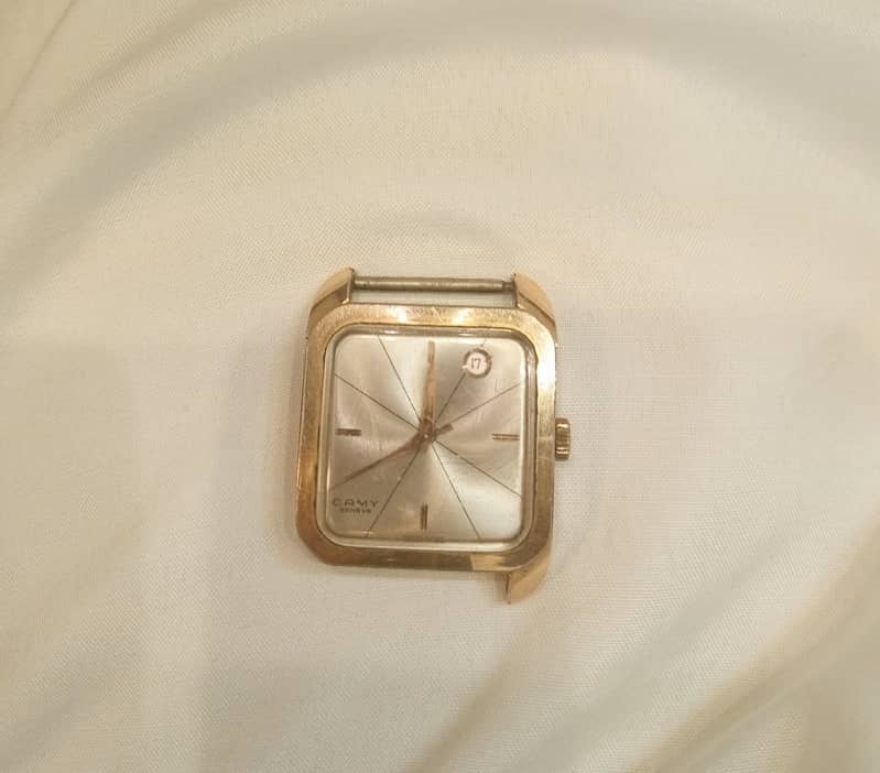 Original camy watch 18k gold back tikli 0