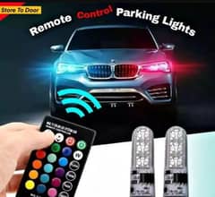 SMDs Led Car Parking Light Bulb pair Remote control