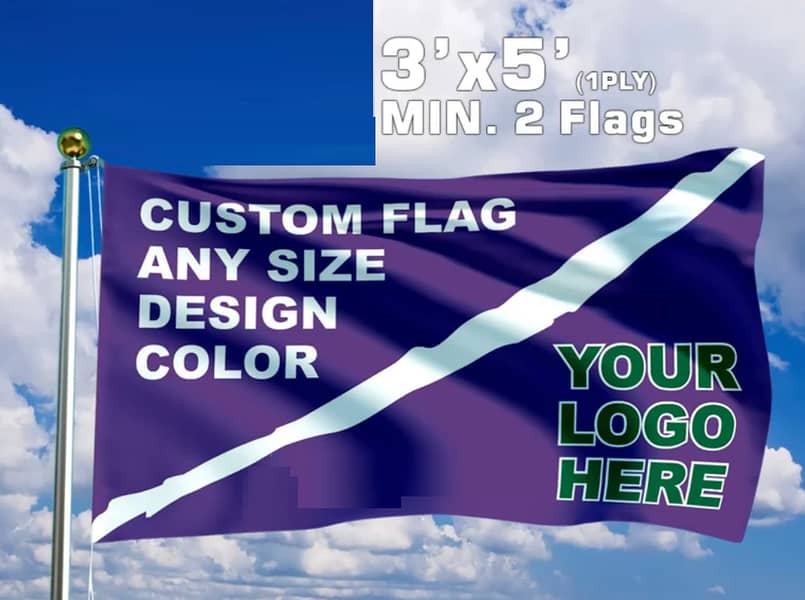 Your Own Flag: Add Text Photo & Logo. Country Flags for Visa Consultant 16