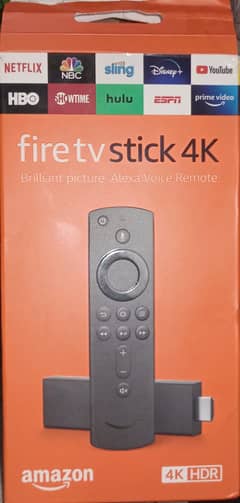 Amazon 4k Fire TV Stick with Alexa