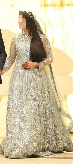 barat bridal lehnga And Walima maxy rental