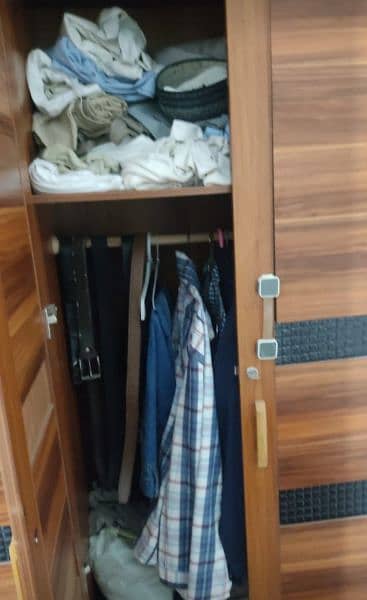 Wooden Wardrobe 1