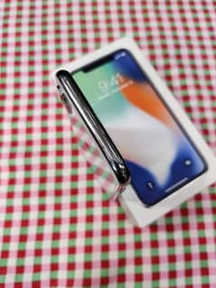 iPhone X 256 GB PTA Road battery health 96 complete box