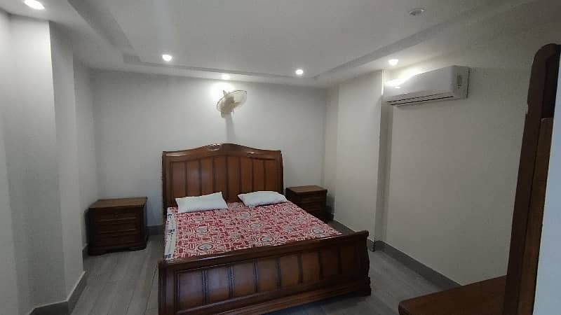 2 BED FULLY LUXURY FURNISH IDEAL LOCATION EXCELLENT FLAT FOR RENT IN BAHRIA TOWN LAHORE 14
