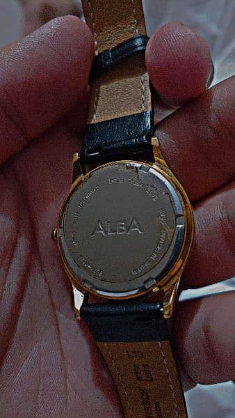Alba by Seiko Golden vintage Original watch 4
