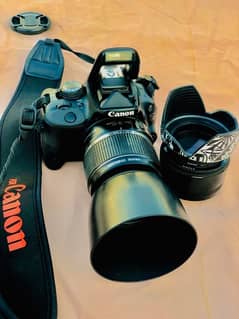 Canon 100d with 50mm lens