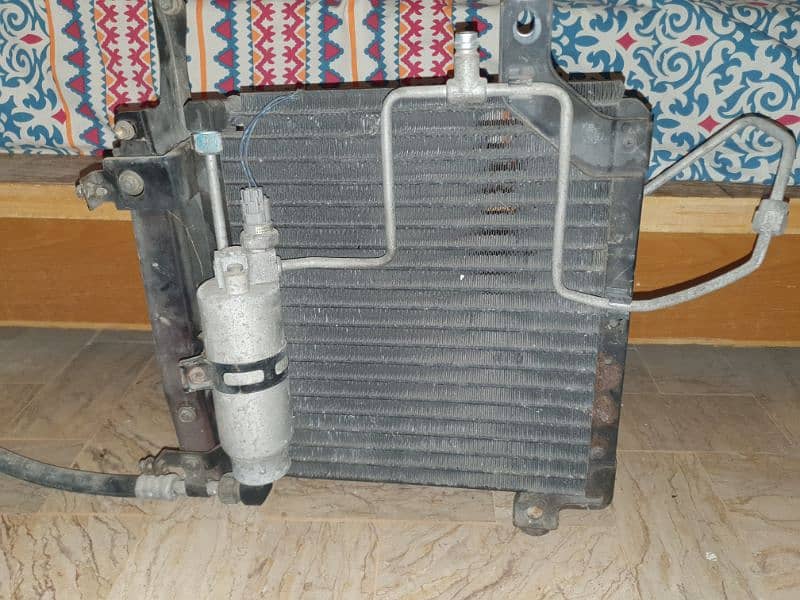 Coure japani ac condenser , 100% unrepaired, original cuore car japni 0