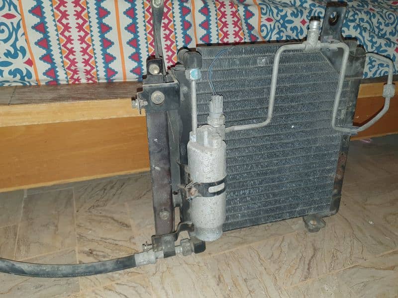 Coure japani ac condenser , 100% unrepaired, original cuore car japni 1