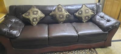 leather 7 seater sofa