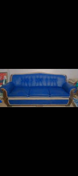 5 setter sofa set original imported leather 1