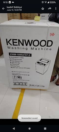 I m selling kanwood washing machine