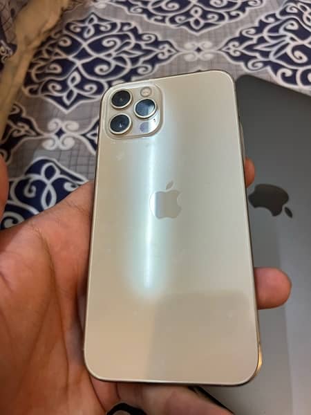 Iphone 12 pro PTA approved 256 gb Gold 8