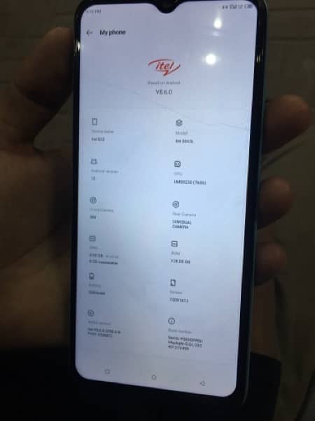 itel s66l without box 8/128 4