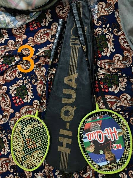 Brand New Badminton Rackets – Yonex, Eminent, VS, HI-Qua Collection on 2