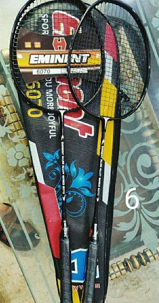 Brand New Badminton Rackets – Yonex, Eminent, VS, HI-Qua Collection on 5