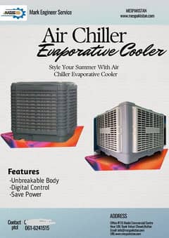 Evaporation Air Chiller Cooler