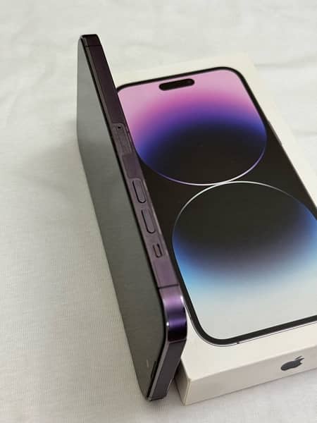 iPhone 14 Pro Max Deep Purple 256 GB PTA Approved 4