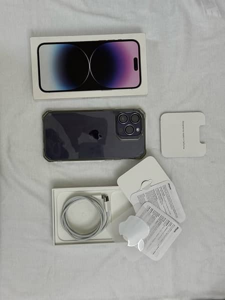 iPhone 14 Pro Max Deep Purple 256 GB PTA Approved 8