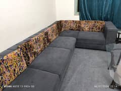 l shaped sofa  Urgent Sale