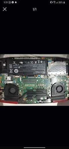 Acer aspire vx 15-591g i7 7th Motherboard Needed