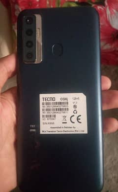 tecno camon 17 6/128 with box