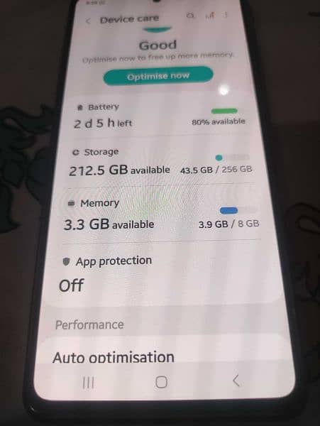 Samsung Galaxy a52s 5g (8+8\256) with original charger 2