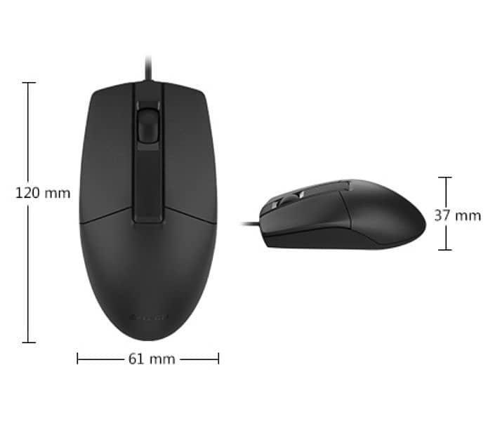 A4Tech OP-330S  Wired Mouse 4