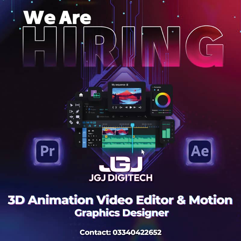 3D Animation Video Editor & Motion Graphic Designer ! 0