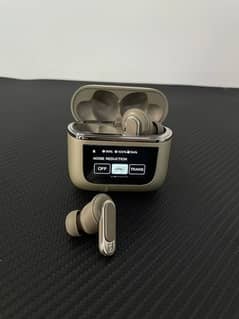 LCD Touchscreen Golden Airpods with ANC/ENC