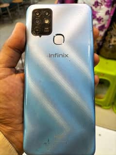 infinix  hot10 with  box