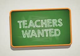 teaching staff required