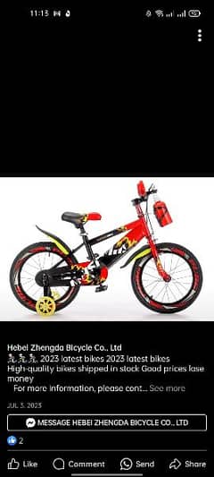 imported kids bicycle/cycle 16 inch