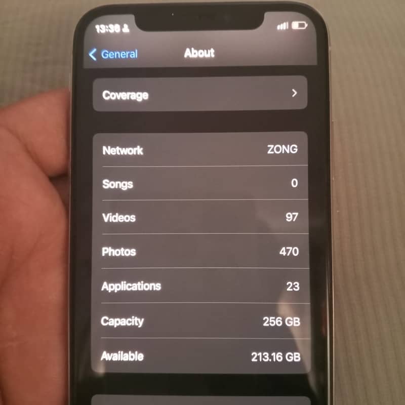 I PHONE X 256GB PTA APPROVED 5