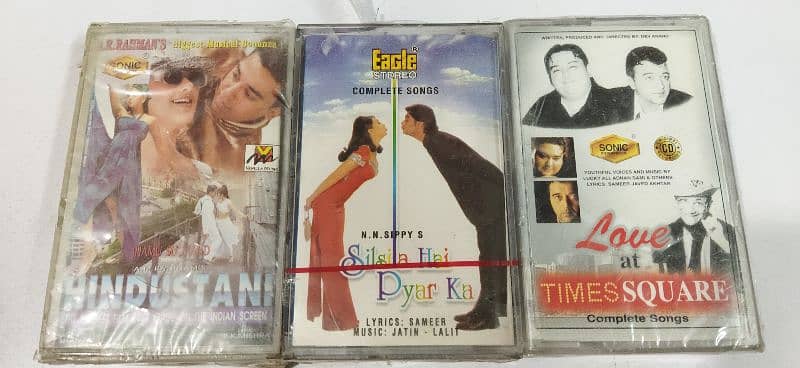 Indian and Pakistani audio cassettes brand new packed 2
