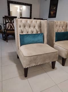 Bed Room Chairs pair
