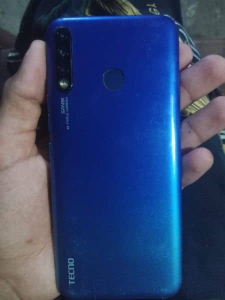 Tecno spark 4 only set  for sell 7