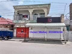 1 Floor Shops in the location of Minar Road (Basti Wah Cantt. )