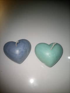 Heart sented candle's