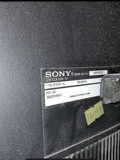 32BX320
SONY LCD COLOUR TV