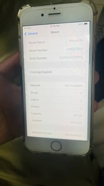 IPHONE 6s PTA APPROVED 64GB 5