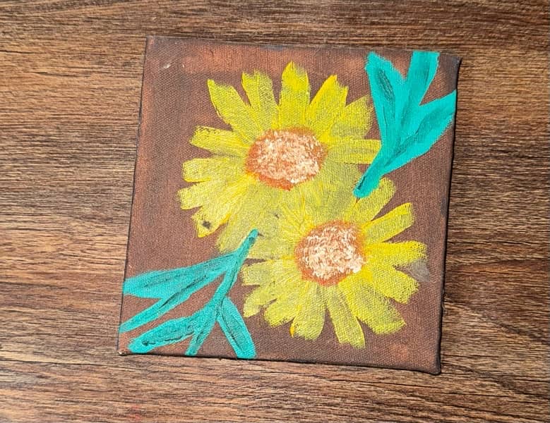 Floral Canvas Painting 0