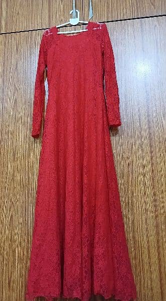 Red Net Long Maxi Brand new 0