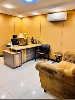 Phase 8 DHA Prime Location Fully Furnished Office For Rent 0