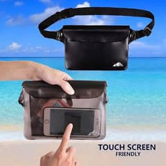 waterproof mobile bag for swimming pool