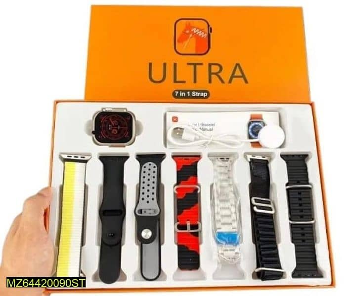 7 in 1 ultra smart watch  All Pakistan Cash on delivery 0