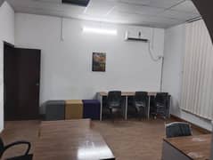 Fully furnished office space available for rent in gulberg 3 Lahore
