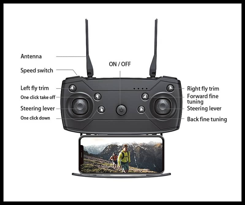 Camera Drone | HD Camera | Wi-Fi Foldable 4