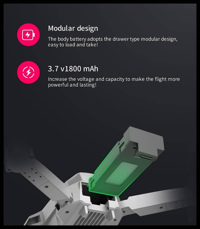 Camera Drone | HD Camera | Wi-Fi Foldable 6